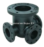 Тройник фланцевый с пожарной подставкой | Технологии Воды