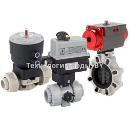 Запорная арматура ХПВХ с автоматическими приводами | Технологии Воды