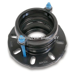 Фланцевый адаптер чугунный AquaFast FA для ПЭ и ПВХ труб | Технологии Воды