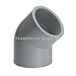 Отвод ХПВХ 45° | Технологии Воды
