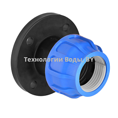 Муфта-фланец d50х2" (DN50) для ПЭ Pimtas | Технологии Воды
