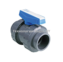 Кран шаровый НПВХ d110 PN16 Pimtas | Технологии Воды