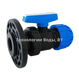 Кран шаровый с фланцем для ПЭ | Технологии Воды