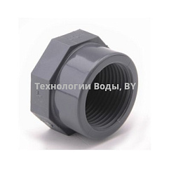 Заглушка НПВХ с внутренней резьбой 1/2" PN16 Effast | Технологии Воды