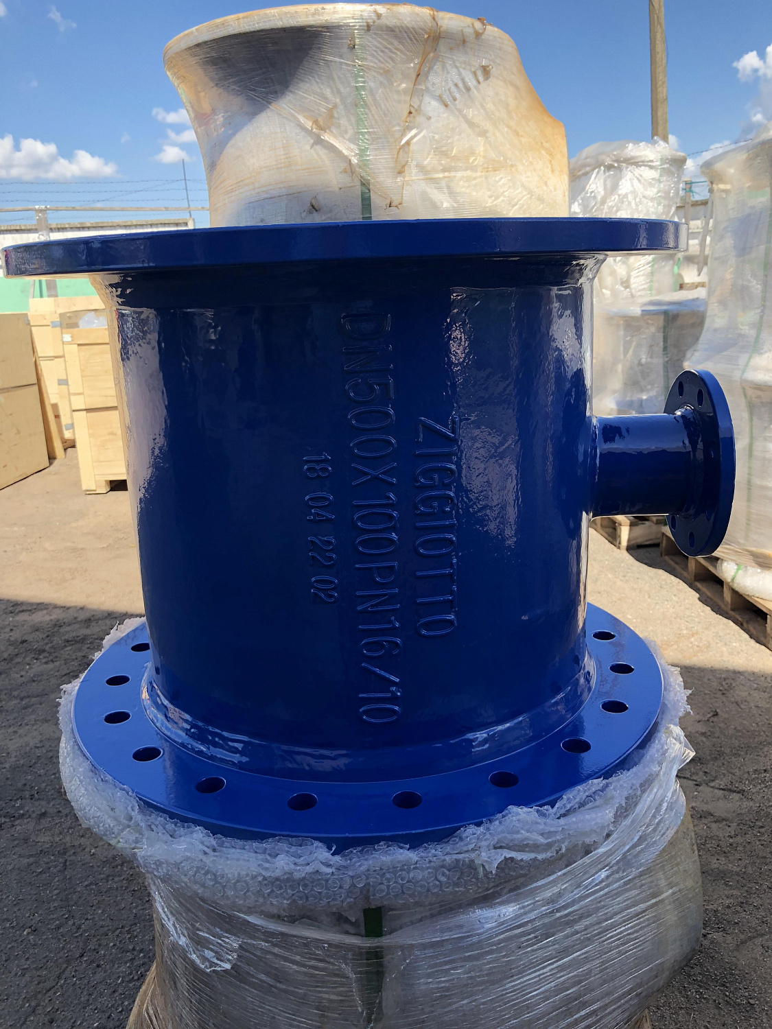 Поступление новой продукции -тройники чугунные DN 400-500 