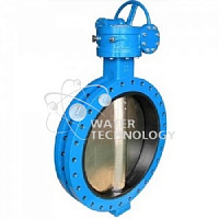 Затвор фланцевый с механическим редуктором | Технологии Воды
