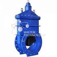 Задвижка чугунная с обрезиненным клином RF01-B, DN 400-1000 | Технологии Воды