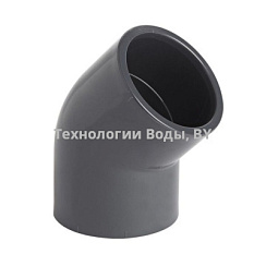 Отвод НПВХ 45° d25 PN16 Aquaviva | Технологии Воды