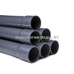Трубы НПВХ клеевые c раструбом | Технологии Воды