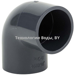 Отвод НПВХ 90° d25 PN16 Aquaviva | Технологии Воды