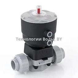 Мембранный клапан ХПВХ с пневмоприводом | Технологии Воды