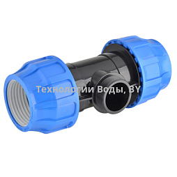Тройник с наружной резьбой для ПЭ | Технологии Воды