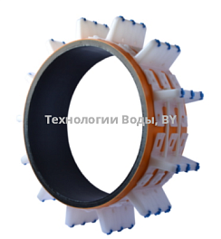 Скользящие опоры для труб D=351-392 мм, h=35 мм (комплект) | Технологии Воды